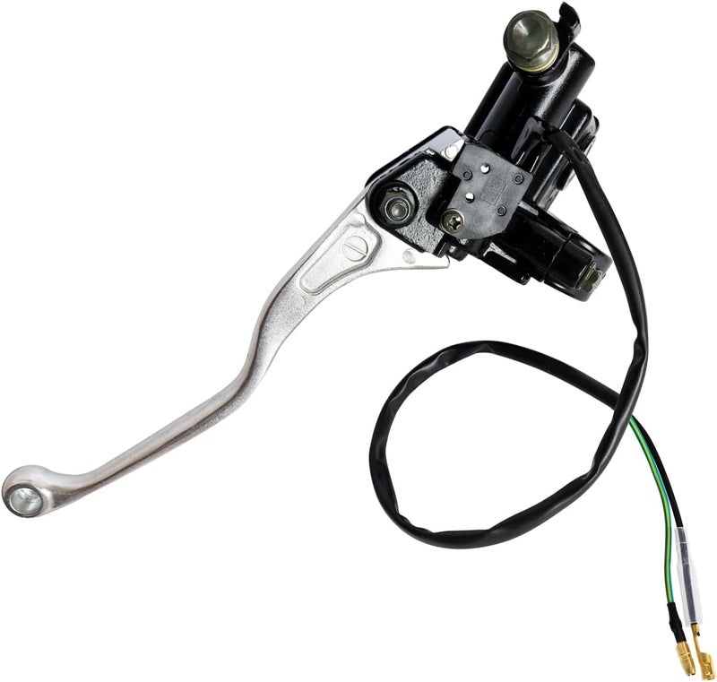 Vanlison Front Right Hand Brake Master Cylinder Compatible with Kawasaki Prairie 300 360 400 700 Bayou 300 Brute Force 650 Lakota 300 Mojave 250 KFX700 Part # 43015-1646 Black & Chrome - Image 3